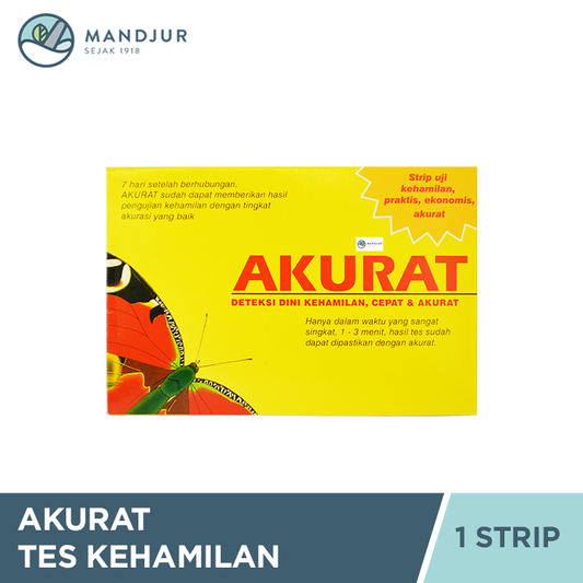 Akurat Test Kehamilan Strip