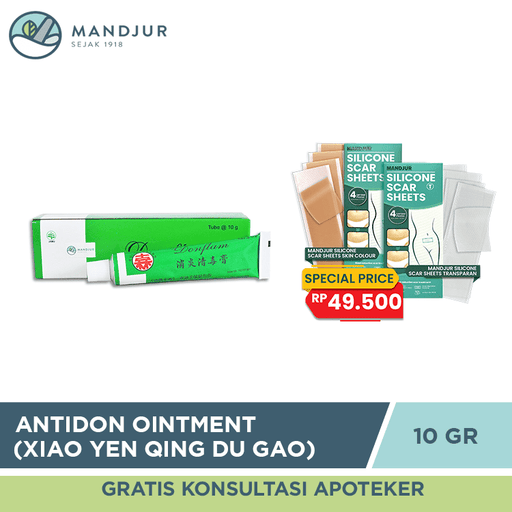 Antidon Ointment (Xiao Yen Qing Du Gao / Donflam Salep) - Apotek Mandjur