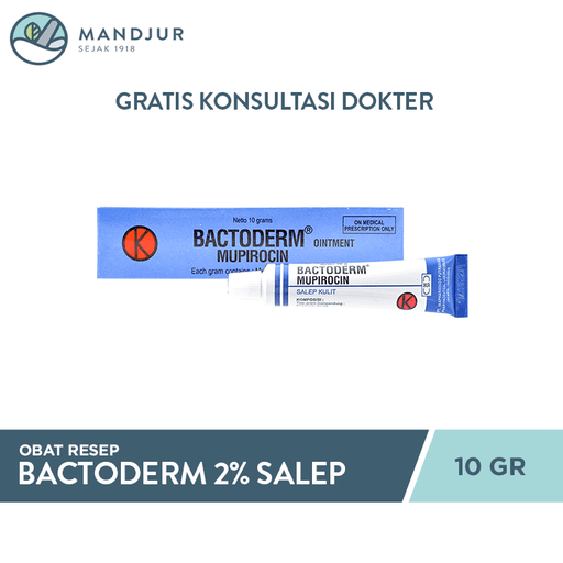 Bactoderm 2% Salep 10 g - Apotek Mandjur