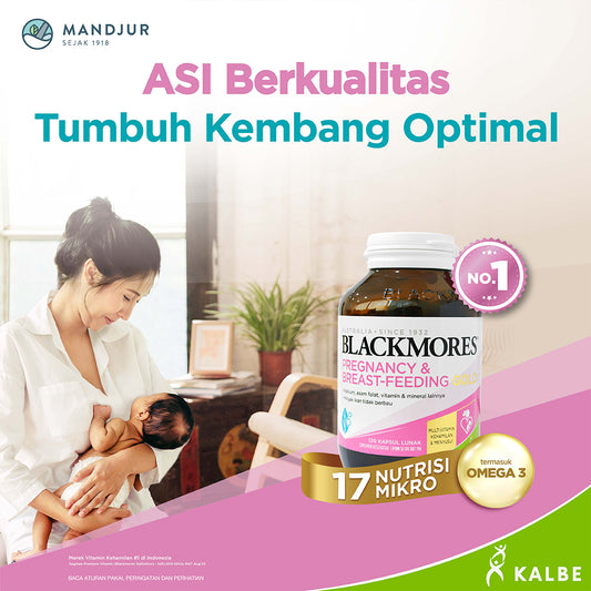 Blackmores Pregnancy & Breastfeeding Gold - Isi 120 Kapsul