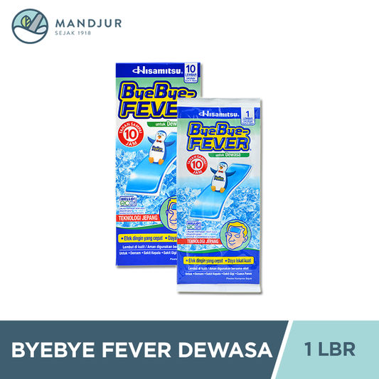 Byebye Fever Dewasa 1 Lembar
