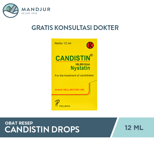 Candistin Drops 12 ml - Apotek Mandjur