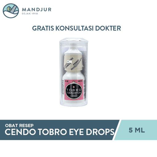 Cendo Tobro Eye Drop 5 Ml - Apotek Mandjur