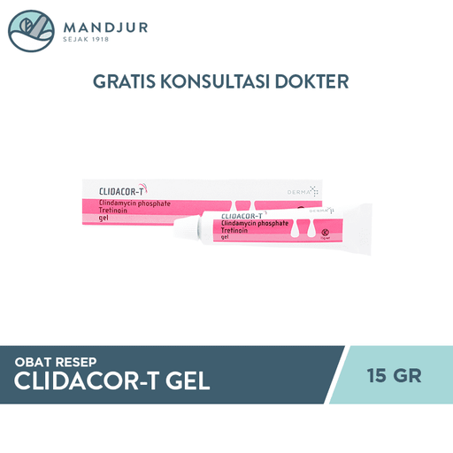 Clidacor-T Gel 15 g - Apotek Mandjur