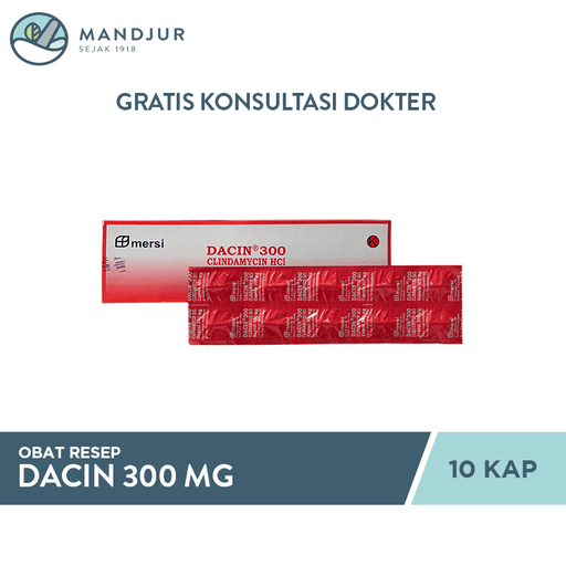 Dacin 300 mg 10 Kapsul - Apotek Mandjur