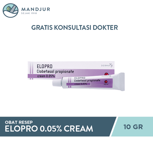 Elopro 0.05% Cream 10 g - Apotek Mandjur