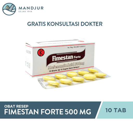 Fimestan Forte 500 mg 10 Tablet - Apotek Mandjur