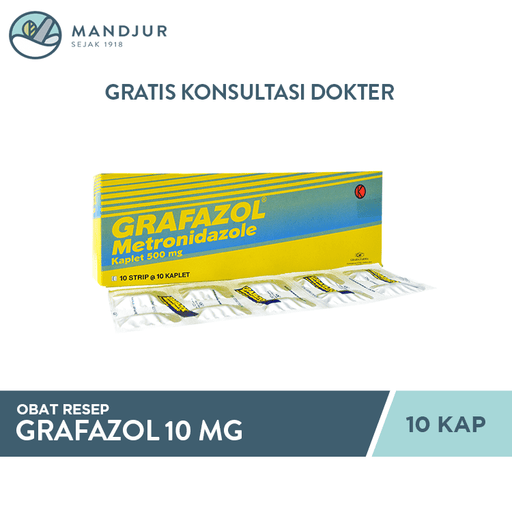 Grafazol 500 mg 10 Kapsul - Apotek Mandjur