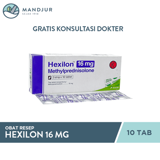 Hexilon 16 mg 10 Tablet - Apotek Mandjur