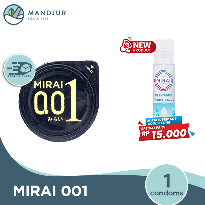 Kondom Mirai 001 1 Pcs