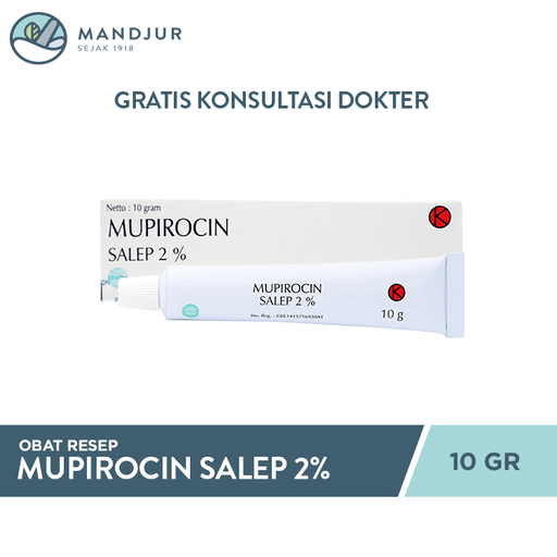 Mupirocin Salep 2% 10 Gr - Apotek Mandjur