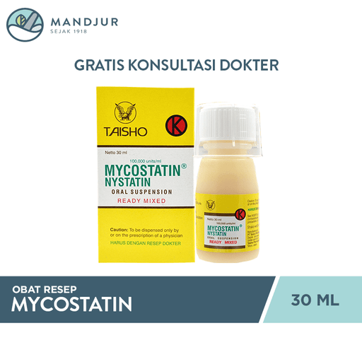 Mycostatin 30 Ml - Apotek Mandjur