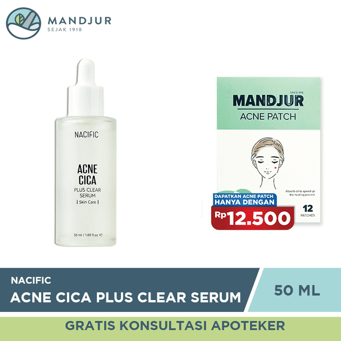 Nacific Acne Cica Plus Clear Serum 50 ML