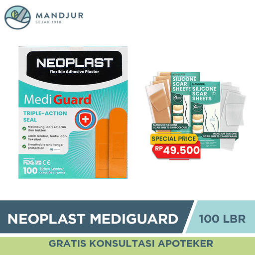 Neoplast Mediguard 100 Lembar - Apotek Mandjur