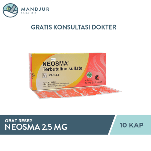 Neosma 2.5 mg 10 Kaplet - Apotek Mandjur