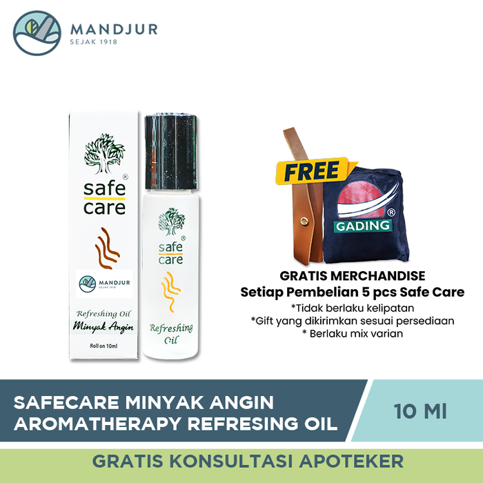 Safe Care Minyak Angin Aromatherapy Refreshing Oil 10 mL