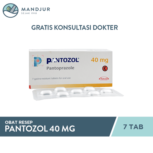 Pantozol 40 mg 7 Tablet - Apotek Mandjur