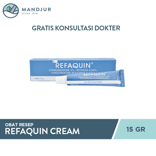 Refaquin Cream 15 G - Apotek Mandjur
