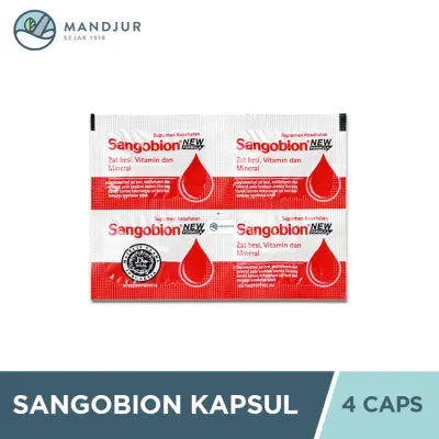 Sangobion Strip 4 Kapsul