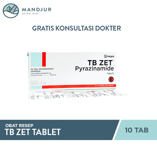 TB Zet 10 Tablet - Apotek Mandjur