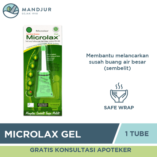 Microlax Gel 1 Tube - Apotek Mandjur