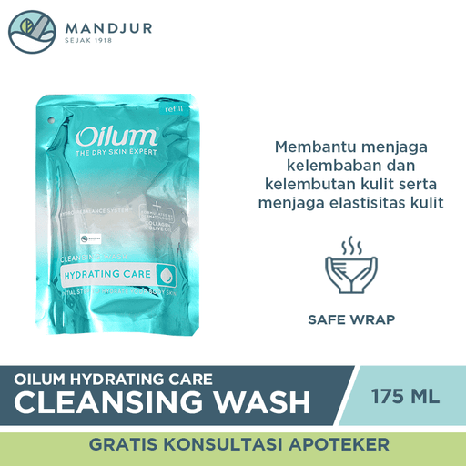 Oilum Hydrating Care Cleansing Wash 175 ML - Apotek Mandjur