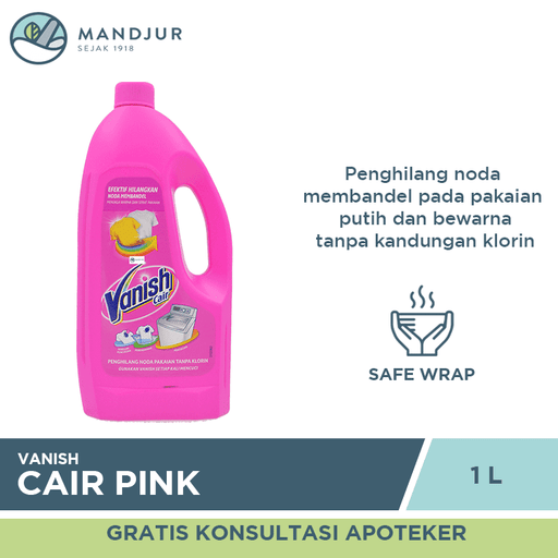 Vanish Cair Pink 1 L - Apotek Mandjur