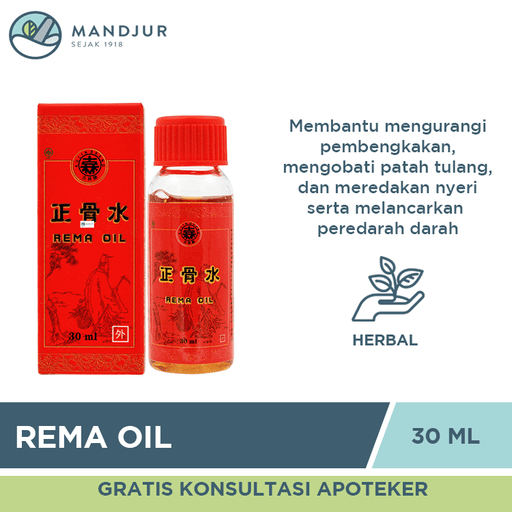 Rema Oil - 30ml - Apotek Mandjur