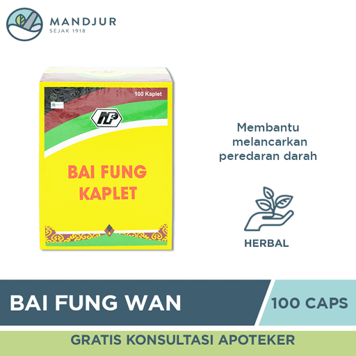 Bai Feng Wan (Bai Fung Wan / Pak Fung Pills) - Apotek Mandjur