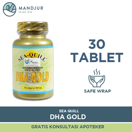 Sea Quill DHA Gold 30 Kapsul - Apotek Mandjur