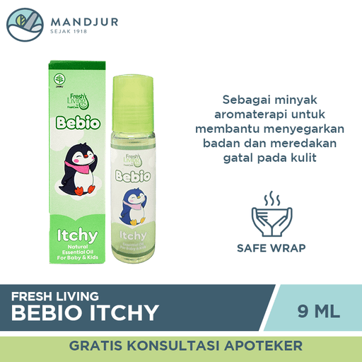 Fresh Living Bebio Itchy 9 mL - Apotek Mandjur