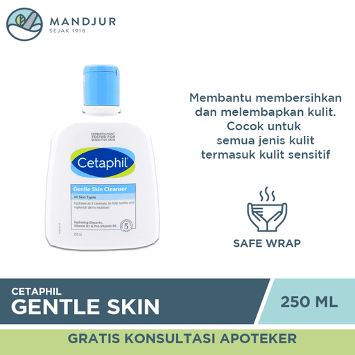 Cetaphil Gentle Skin Cleanser 250 mL - Apotek Mandjur