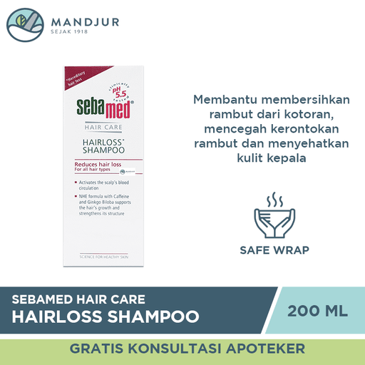 Sebamed Hair Care Hairloss Shampoo 200 ML - Apotek Mandjur