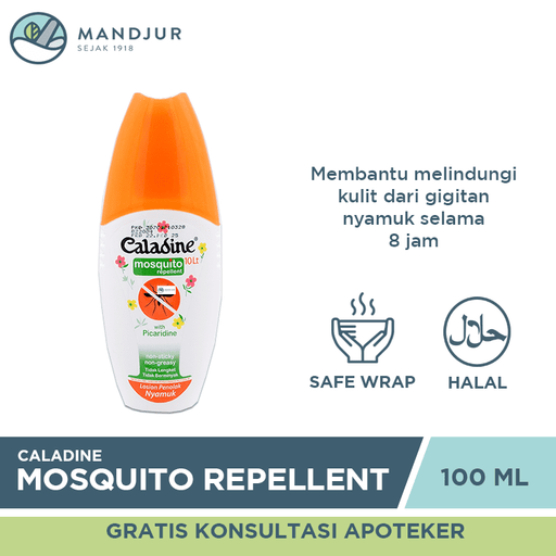 Caladine Mosquito Repellent 100 mL - Apotek Mandjur