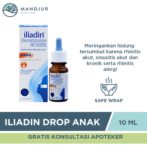 Iliadin Drop 10 mL - Apotek Mandjur
