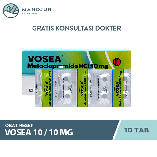 Vosea 10 mg 10 Tablet - Apotek Mandjur