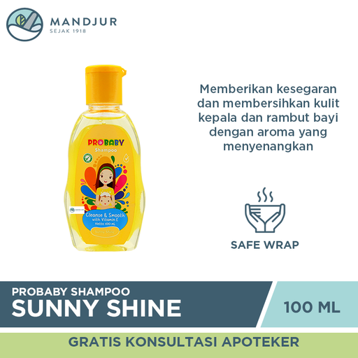 Probaby Shampoo Sunny Shine 100 mL - Apotek Mandjur