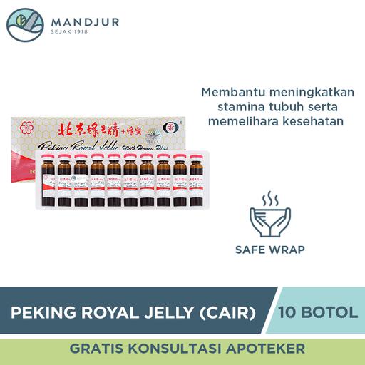 Peking Royal Jelly (Cair) Isi 10 - Apotek Mandjur