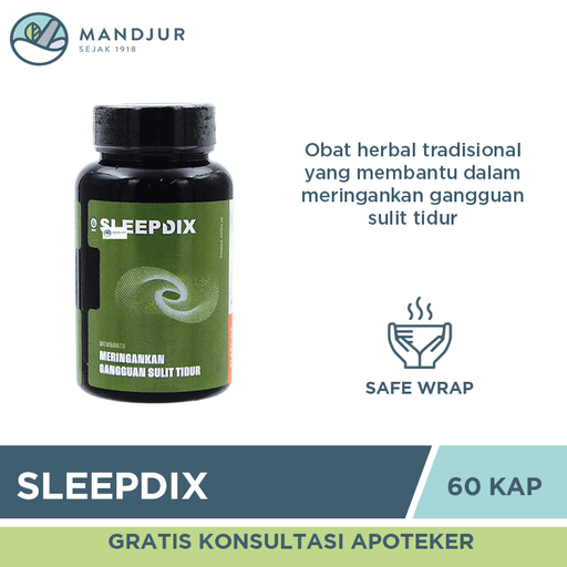 Sleepdix 60 Kapsul - Apotek Mandjur