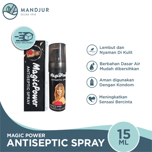 Magic Power Antiseptic Spray 15 mL - Apotek Mandjur