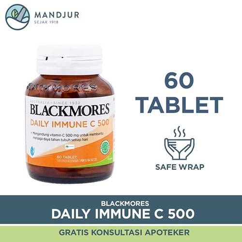 Blackmores Daily Immune C 500 60 Tablet - Apotek Mandjur