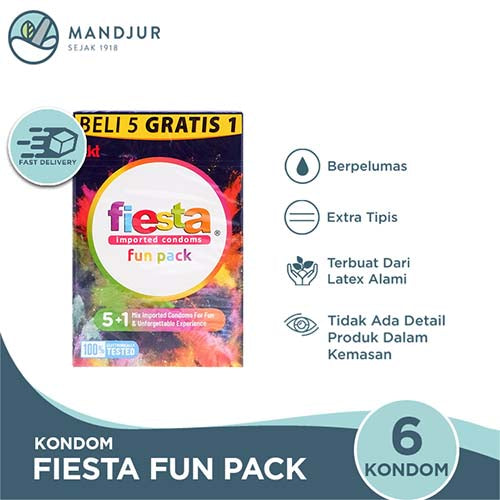 Kondom Fiesta Fun Pack