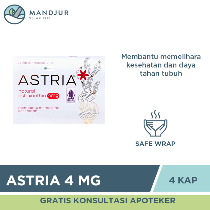Astria 4 mg 4 Kapsul