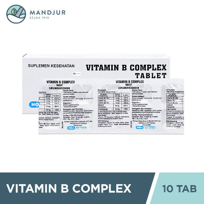 Vitamin B Complex 10 Tablet