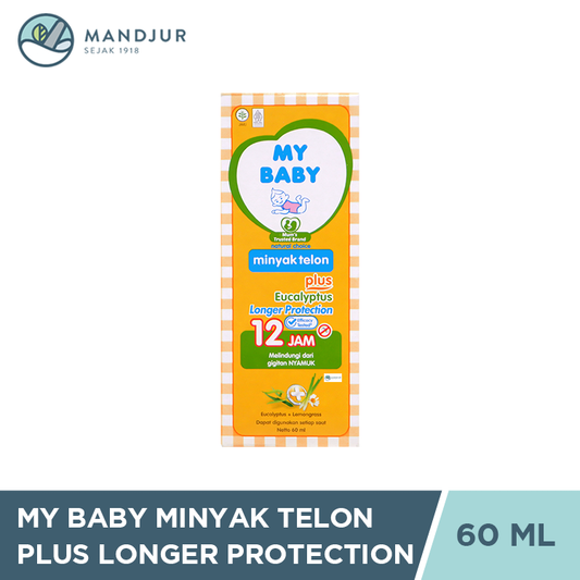 My Baby Minyak Telon Plus Long Protection 60 Ml