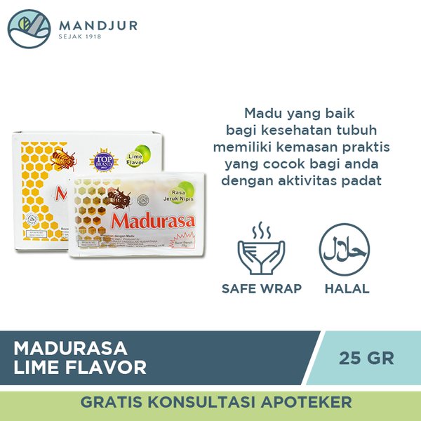 Madurasa Lime Flavor (Sachet) - Apotek Mandjur