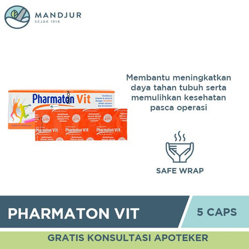 Pharmaton Vit 5 Tablet - Apotek Mandjur