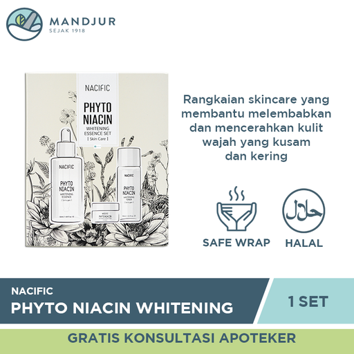 Nacific Phyto Niacin Whitening Set Skin Care - Apotek Mandjur