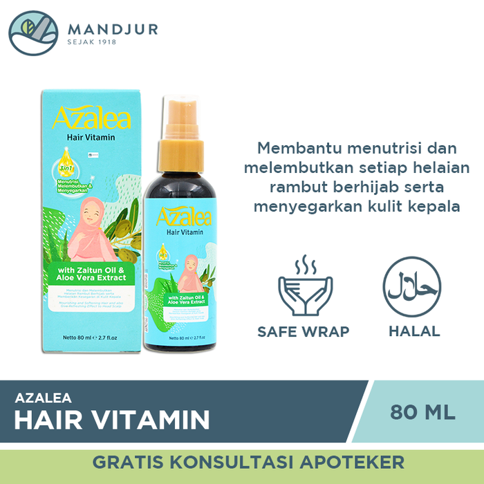 Azalea Hair Vitamin 80 ML - Apotek Mandjur