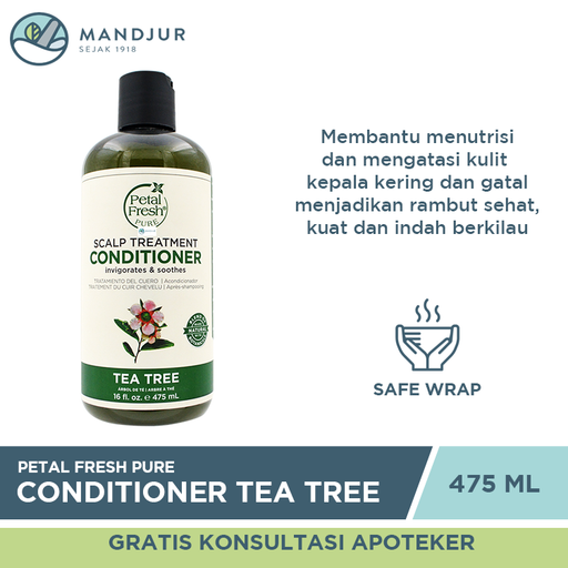Petal Fresh Pure Conditioner Tea Tree 475 ML - Apotek Mandjur